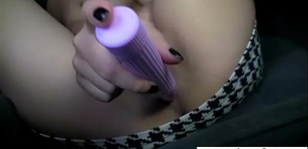  Hot Singe Girl Having Fun With Sex Dildos And Toys clip-09
